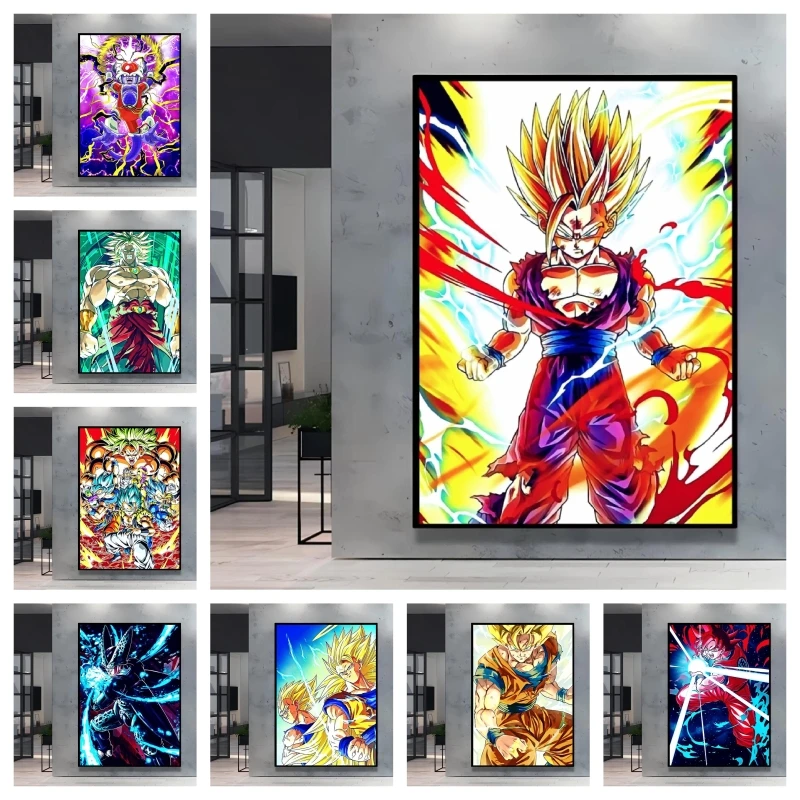 Resin Art Wallpaper - Dragon Ball Gohan Anime 5D Full