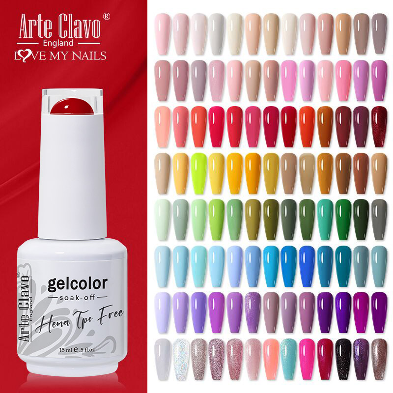 Resin Art Equipment - Arte Clavo 116Colors Gel Nail Polish