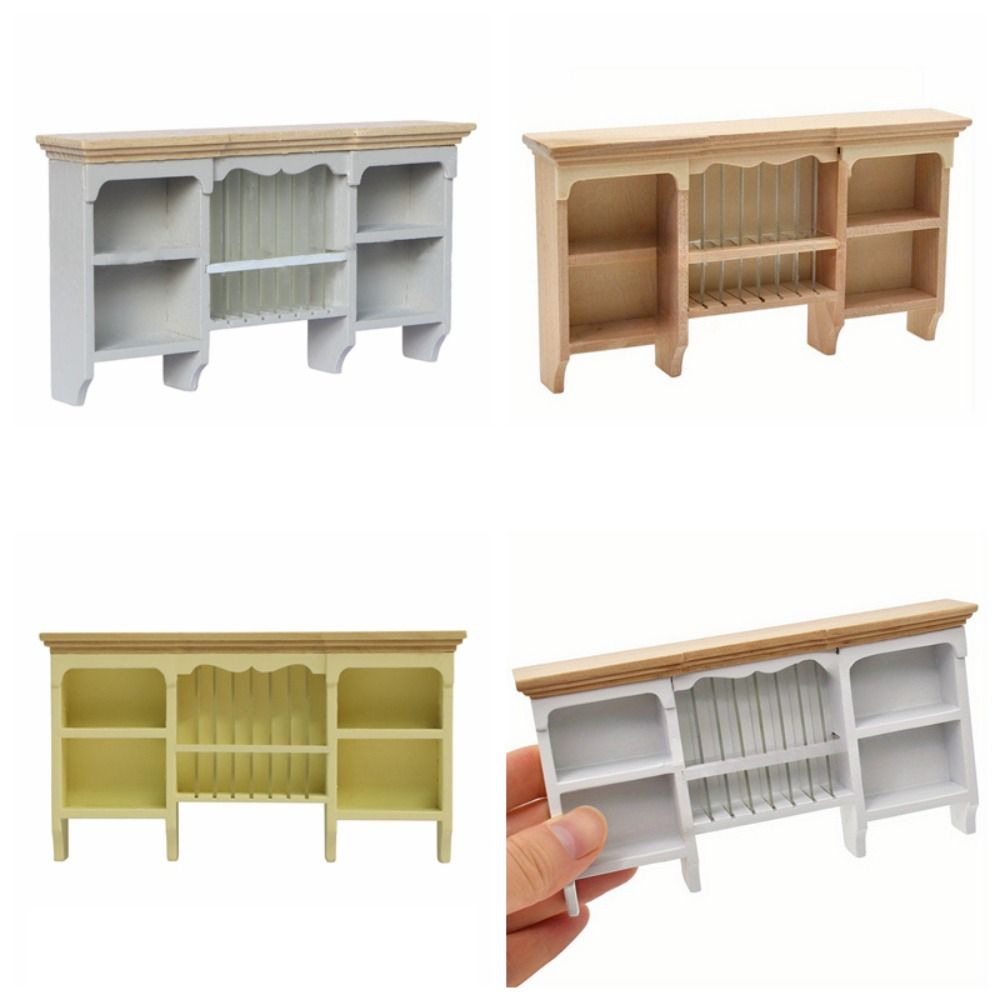 Funny Wooden 1:12 Dollhouse St - Resin Art Wallpaper ulasan dan harga