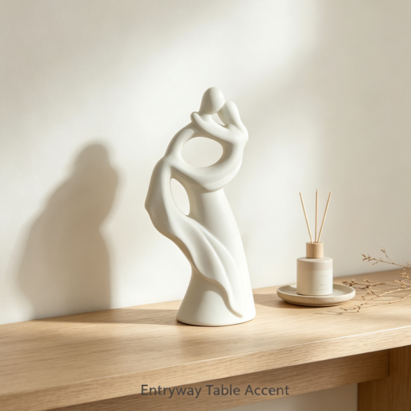 Ceramic Couple Art Ornament Ho - Resin Art Wedding Gift ulasan dan harga