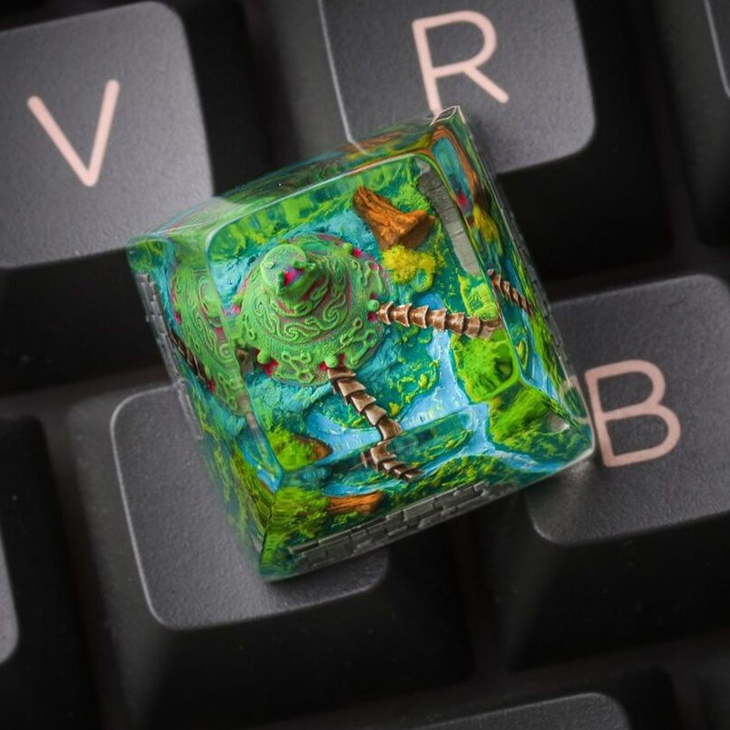 Organism Resin Keycap Creactiv - Resin Art Baby ulasan dan harga