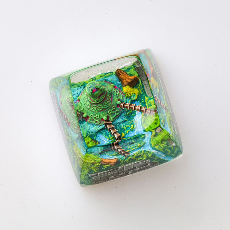 Organism Resin Keycap Creactiv - Resin Art Baby ulasan dan harga