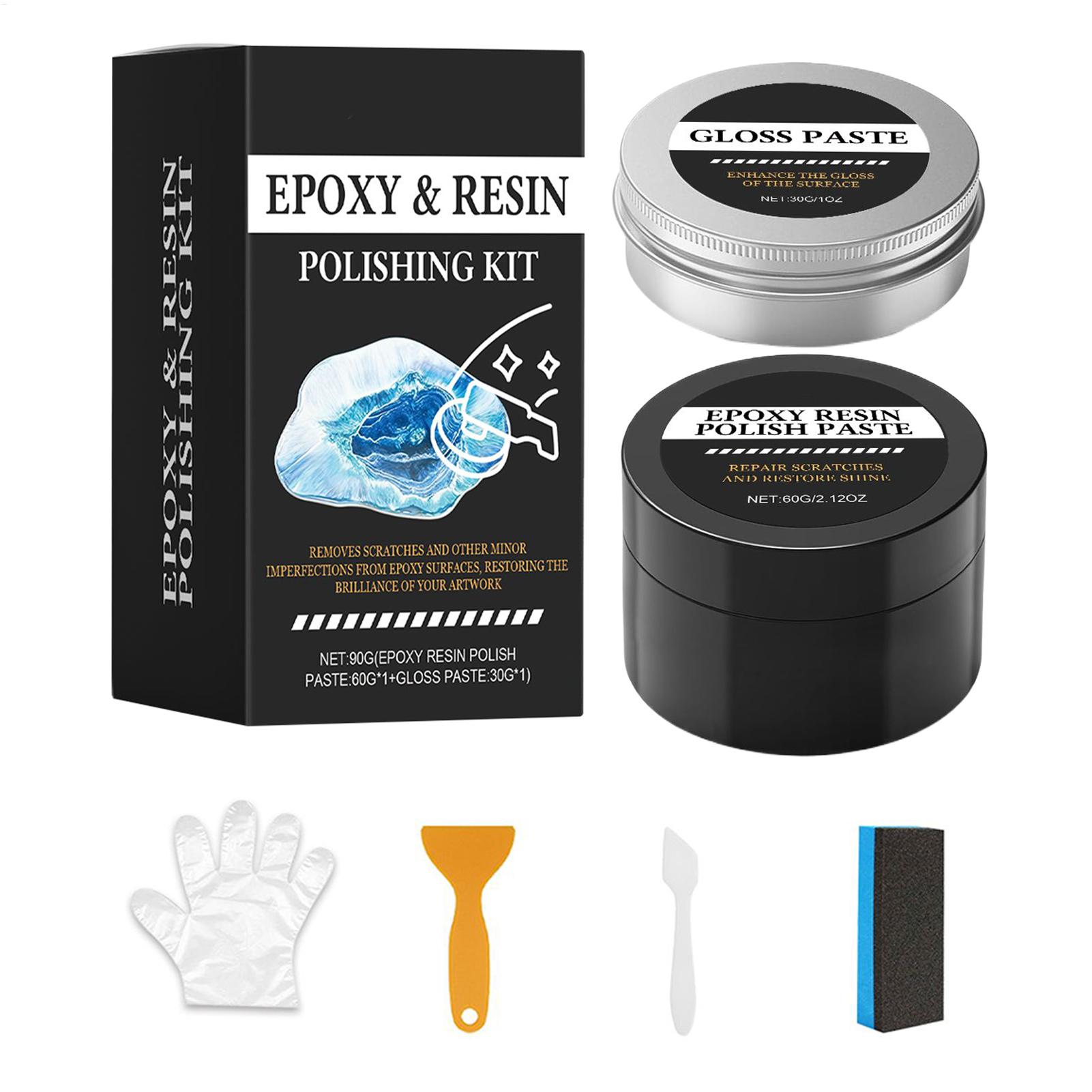 Epoxy resin high gloss polishi - Resin Art Work ulasan dan harga