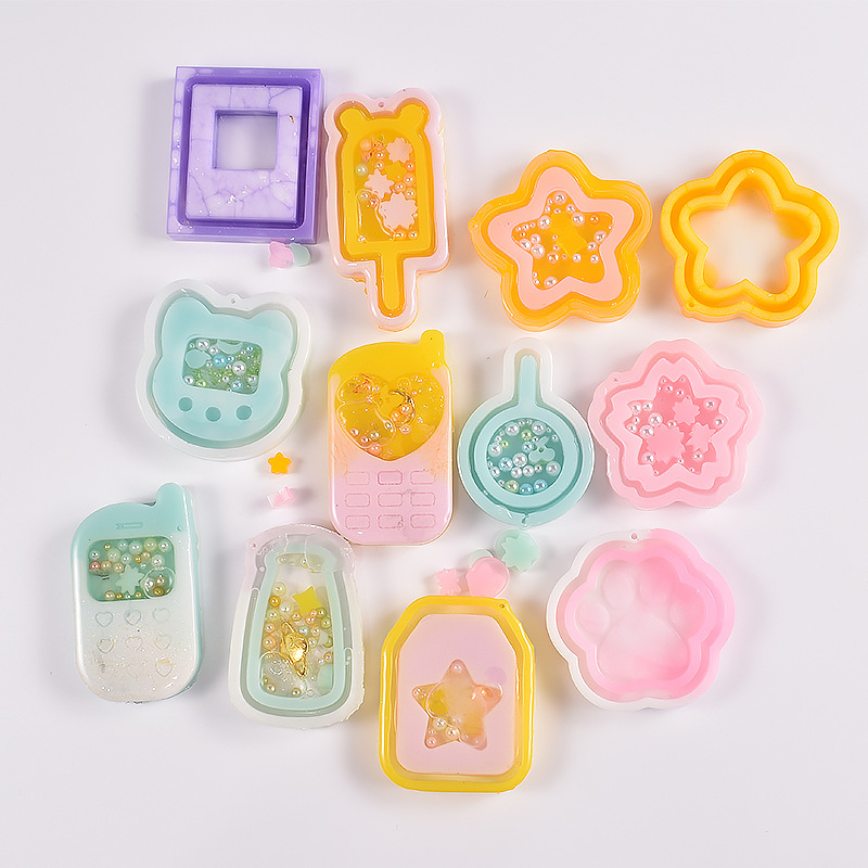 Resin Shaker Molds Set Charms  - Resin Art Equipment ulasan dan harga