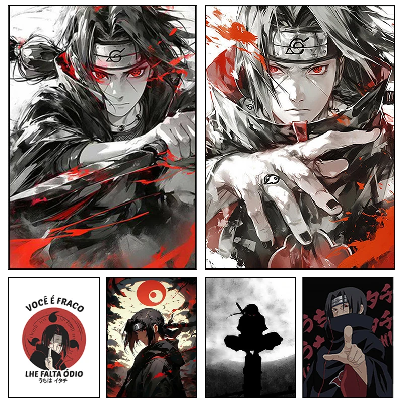 Naruto Itachi Anime 5D Full Ro - Resin Art Wallpaper ulasan dan harga