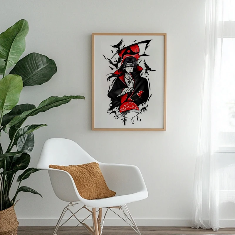 Naruto Itachi Anime 5D Full Ro - Resin Art Wallpaper ulasan dan harga