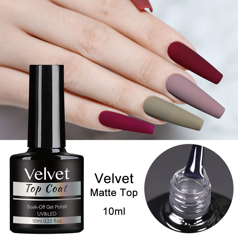 10ml Velvet Matte Top Coat Gel - Resin Art Equipment ulasan dan harga