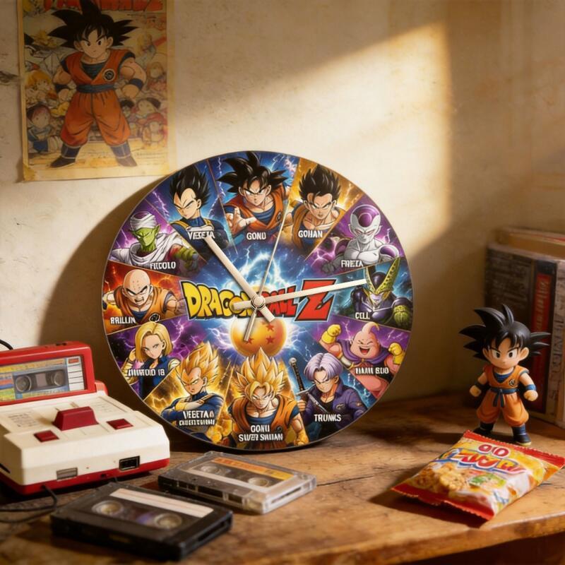 Dragon Ball Z Anime Round Wall - Resin Art Wallpaper ulasan dan harga