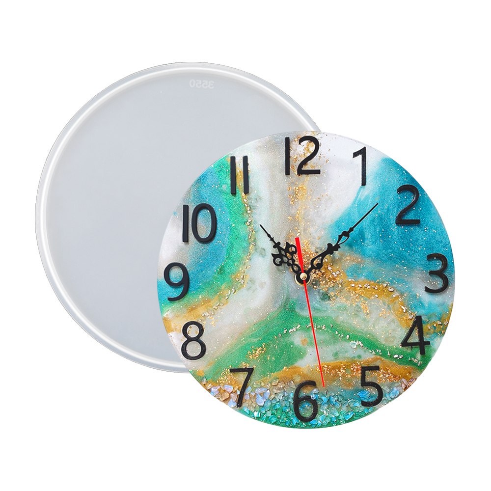 DM283 Round Roman Numerals Epo - Resin Art Wallpaper ulasan dan harga