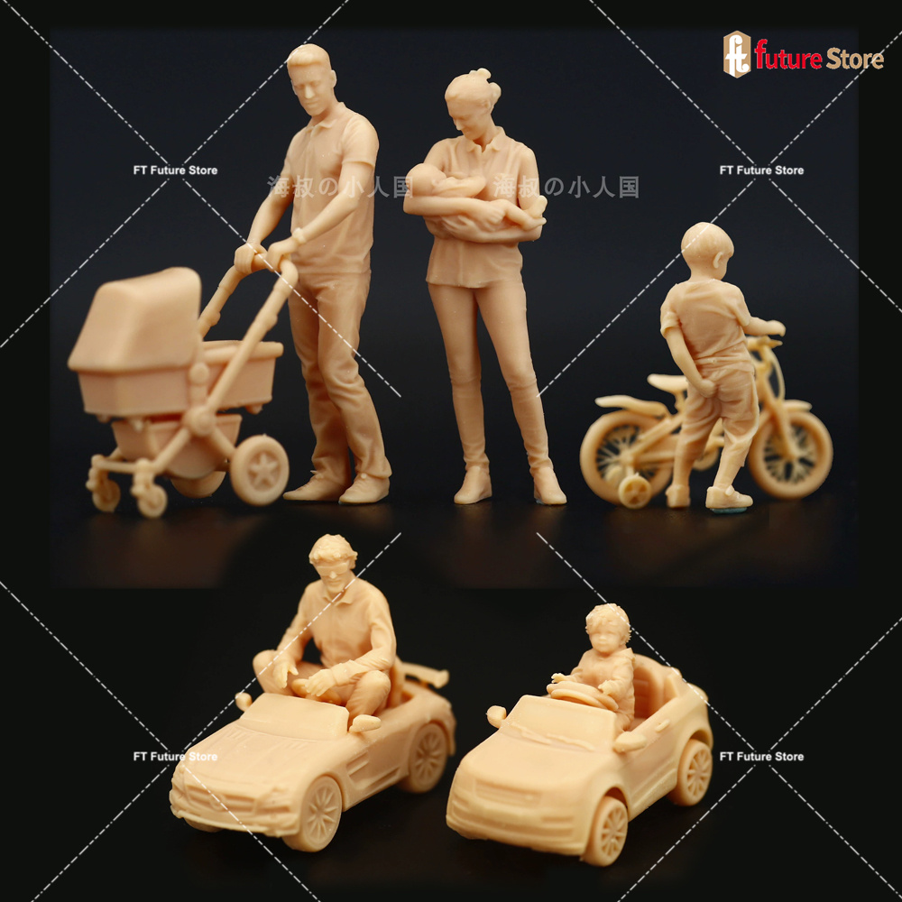 1/64 1/43 Spouse Kids Toy Car  - Resin Art Baby ulasan dan harga