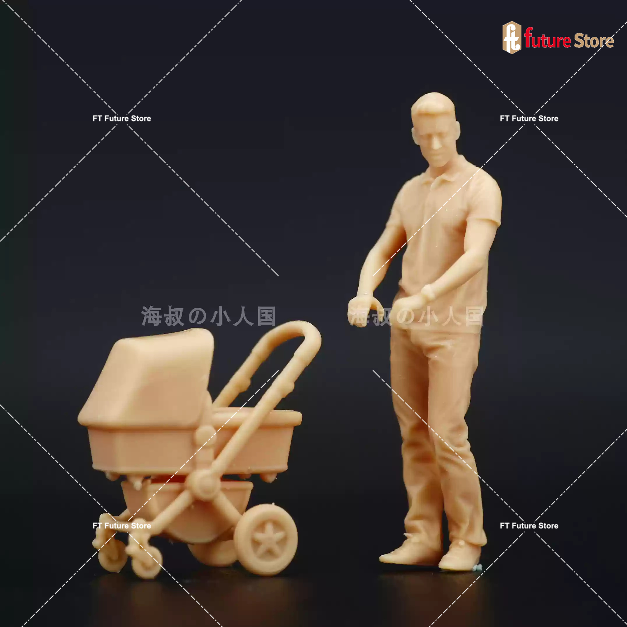 1/64 1/43 Spouse Kids Toy Car  - Resin Art Baby ulasan dan harga