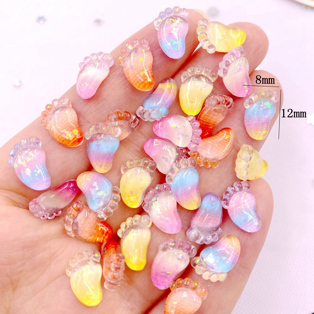 50pcs Glitter Resin Colorful M - Resin Art Baby ulasan dan harga
