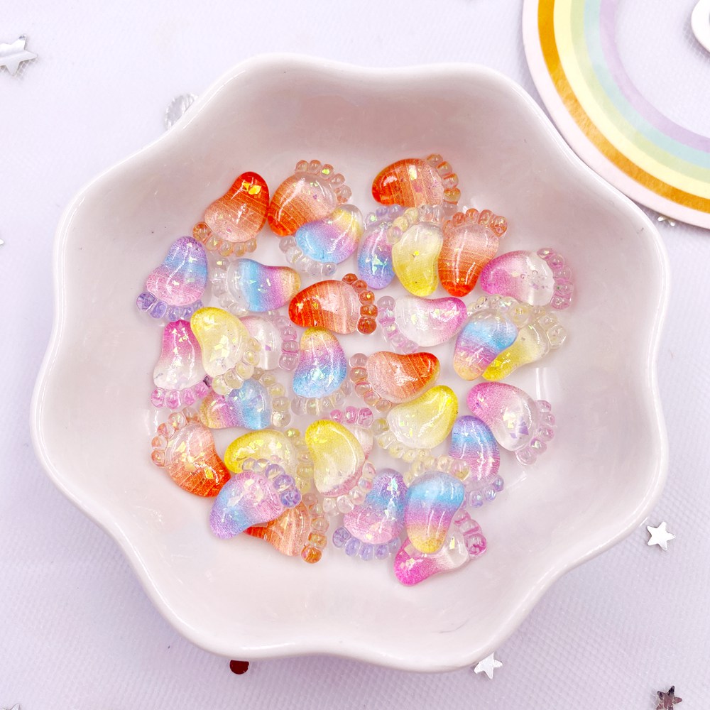 50pcs Glitter Resin Colorful M - Resin Art Baby ulasan dan harga