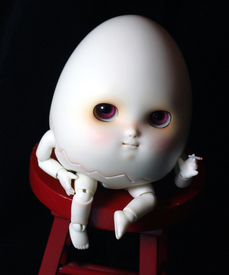 BJD SD Doll 1/8 Egg A Birthday - Resin Art Baby ulasan dan harga
