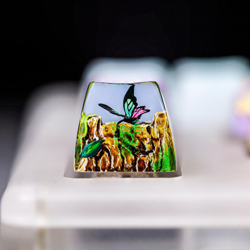 Organism Resin Keycap Creactiv - Resin Art Baby ulasan dan harga