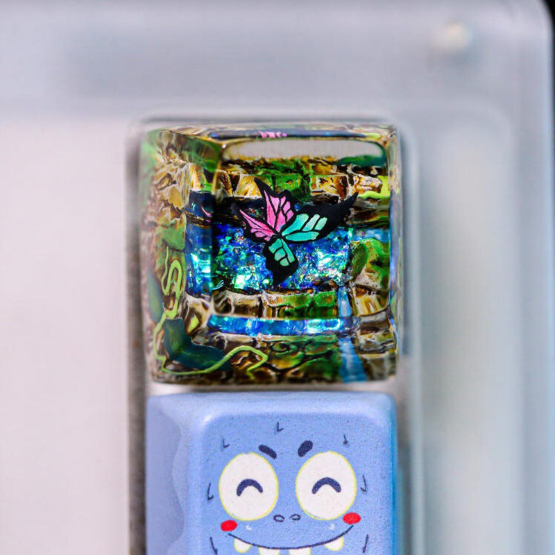 Organism Resin Keycap Creactiv - Resin Art Baby ulasan dan harga