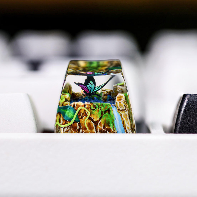 Organism Resin Keycap Creactiv - Resin Art Baby ulasan dan harga