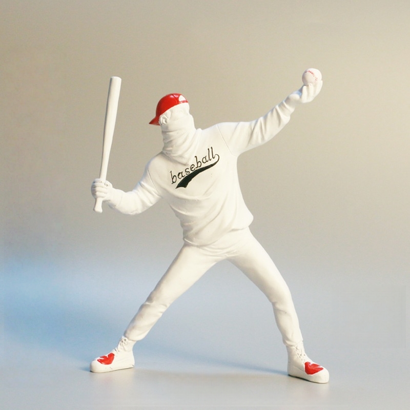 Banksy Statuette Art Crafts Tr - Resin Art Wedding Gift ulasan dan harga